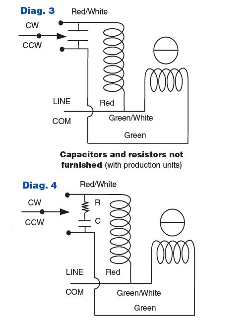 Wiring Diagram AC Synchronous Linear Actuator