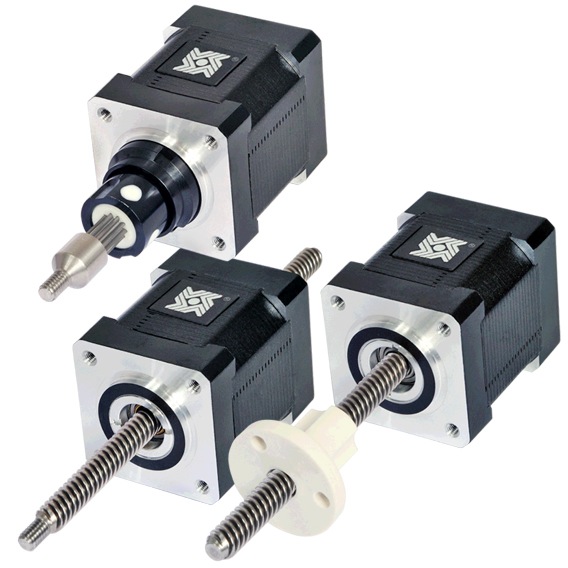 Size 14 Double Stack Stepper Motor Linear Actuator